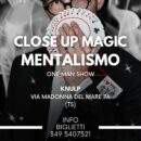 18/05 – CLOSE UP MAGIC MENTALISMO