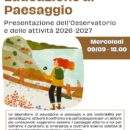 09/09 – LABORATORIO DI EDUCAZIONE AL PAESAGGIO