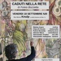 18/09 – Presentazione del CD: CADUTI NELLA RETE di Fulvio Bozzetta